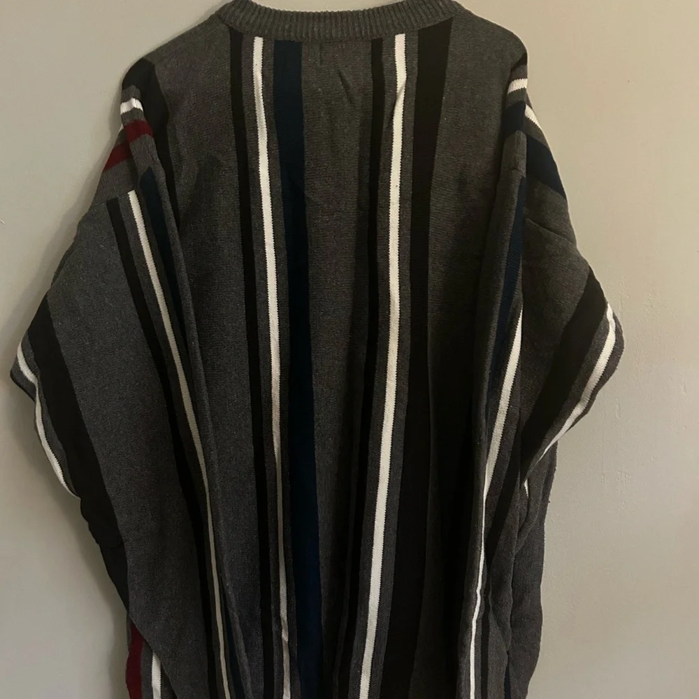 Men’s Chaps Multicolor Striped Crewneck Sweater - Picture 3 of 9